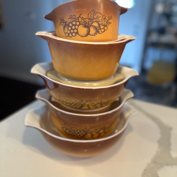 Pyrex bowls set of 5 - Picture 4 of 4